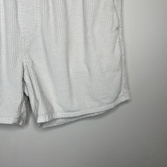 MADEWELL Corduroy Shorts Men Medium Pull-On Everywear Form Grey NJ269 - Picture 5 of 12
